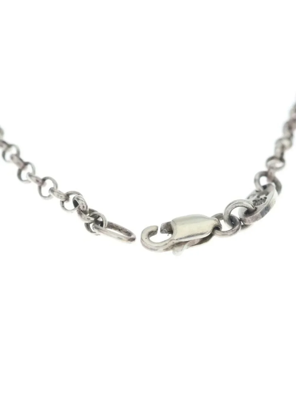 Chrome Hearts Neckchain Roll Chain Necklace Silver